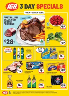 Preview of IGA 3 Day Specials - WA - valid from 26/06/2026