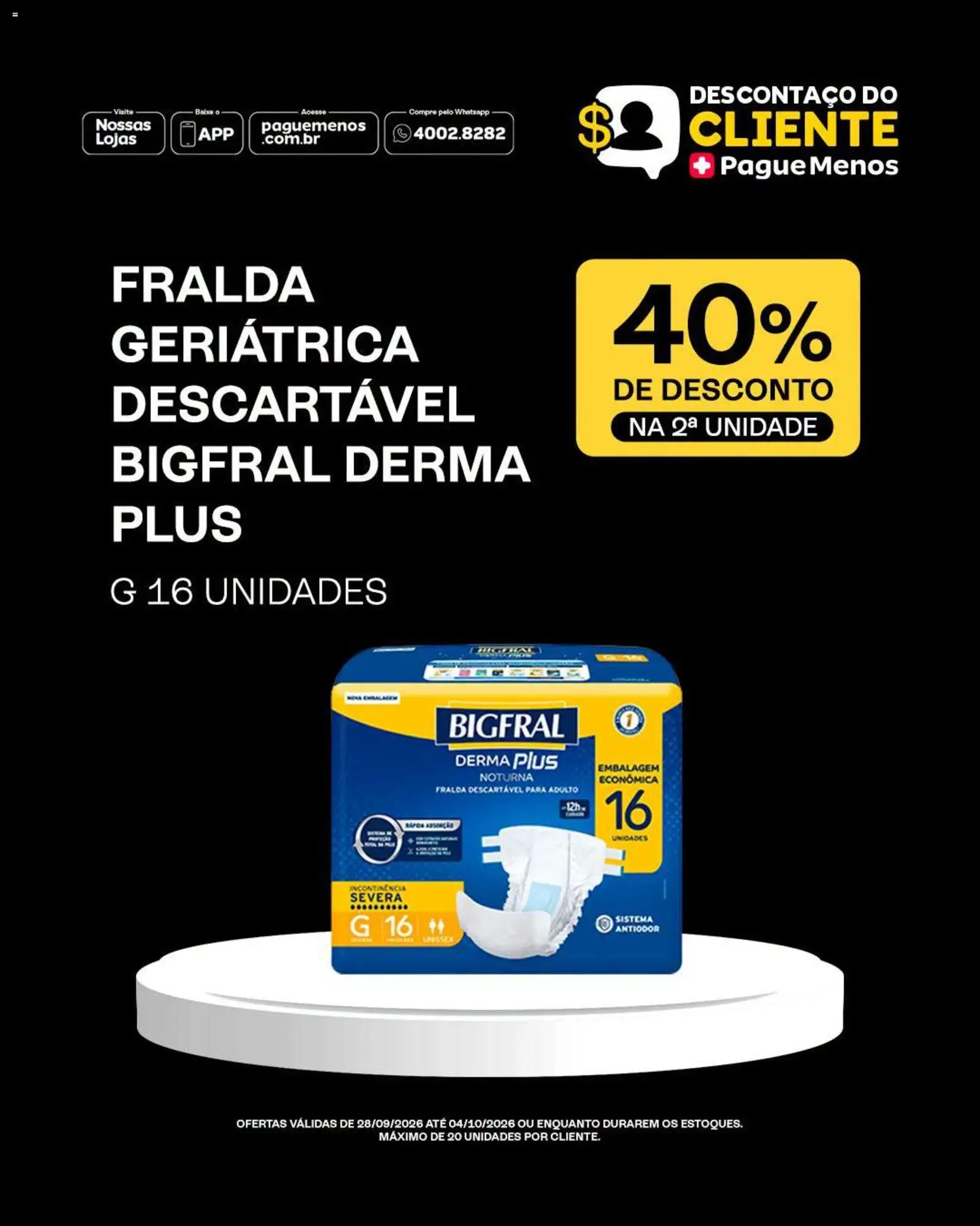 Pague Menos Folheto - válido de 28/09/2026 | Página: 5
