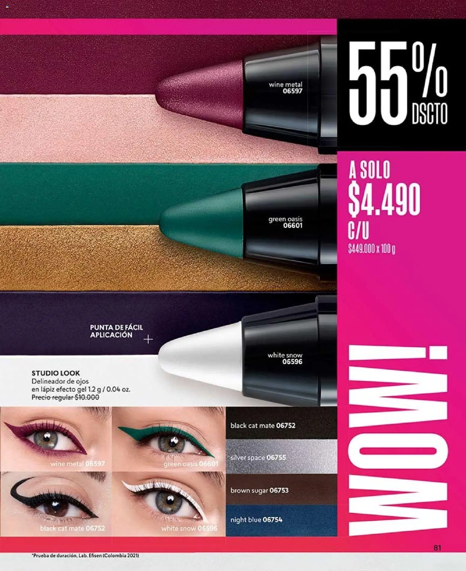 Catálogo CyZone Campaña 13 │ válido desde el 26.07.2026 | Página: 93 | Productos: Mate, Delineador de ojos, Delineador