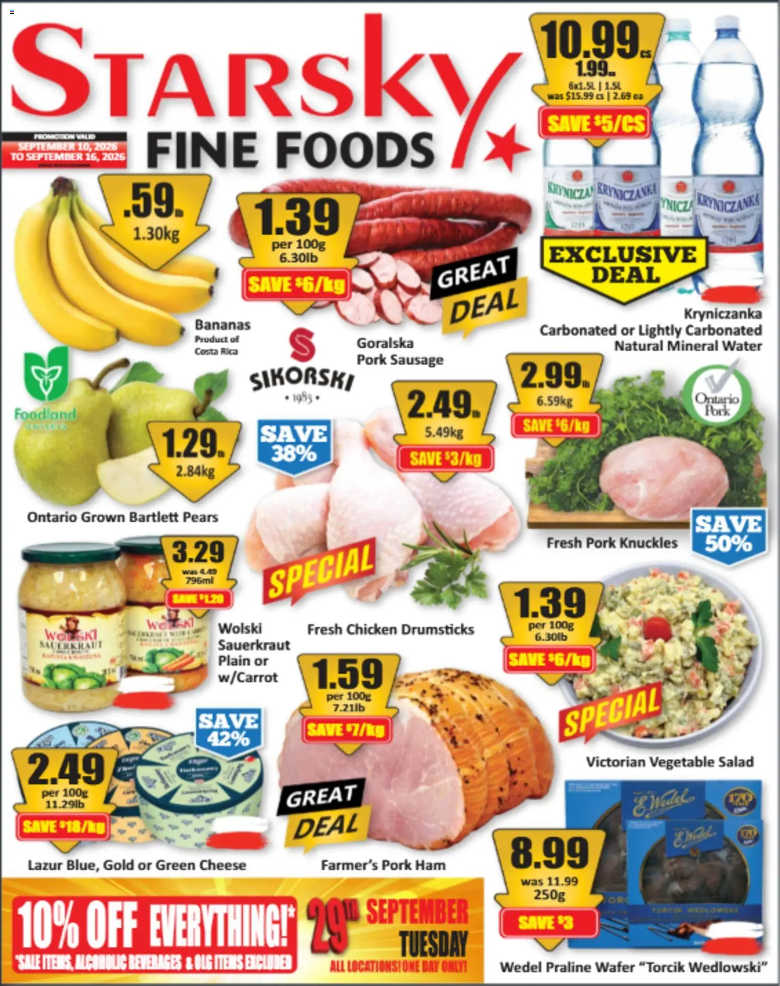 Starsky flyer valid from Sep 10, 2026 | Page: 1