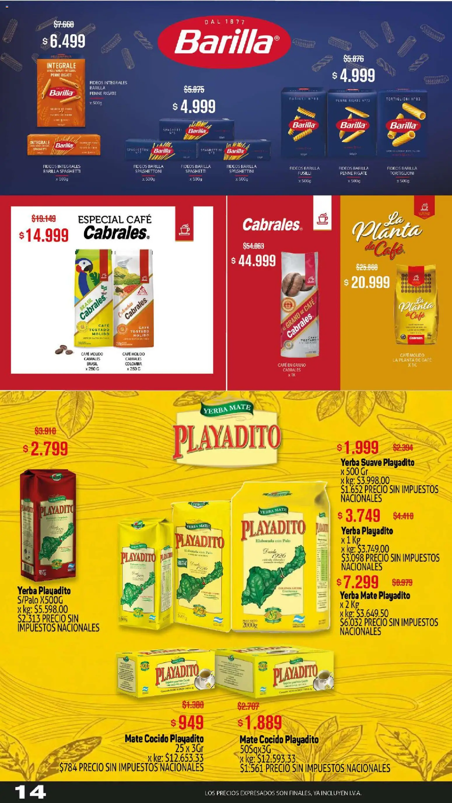 Makro ofertas Volvete a Ilusionar │ válido desde el 11.06.2026 | Página: 15 | Productos: Mate, Yerba, Café, Fideos