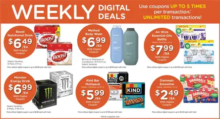 Preview of Pick ‘n Save weekly ads valid from 17.06.2026 | Page: 3 | Products: Shampoo, Chocolate, Body Wash, Salt