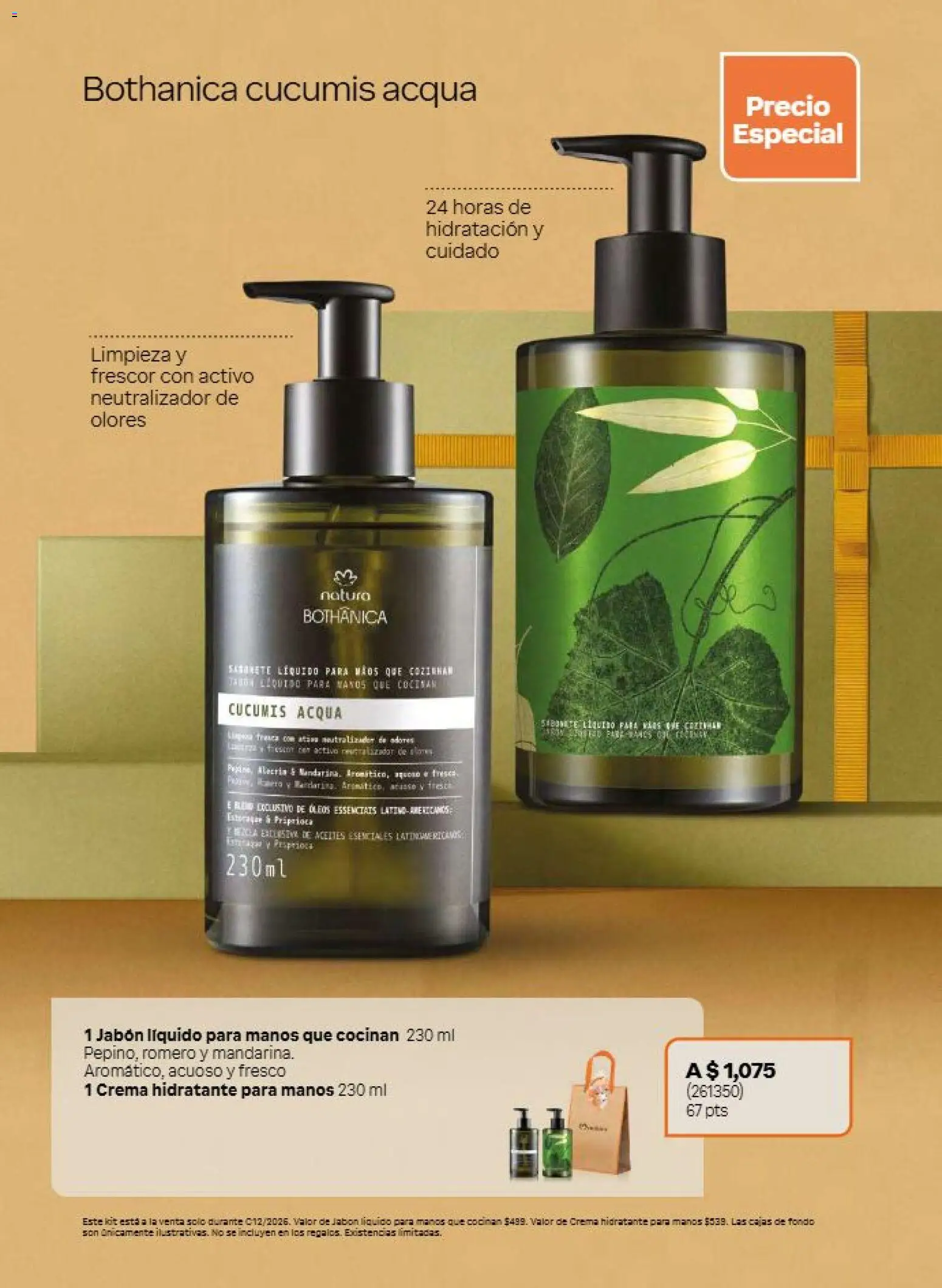 Nuevas ofertas de Natura válidas en toda la República Mexicana desde el 31/07/2026. ¡Encuentra las mejores ofertas en Natura campaña 12 2026! | Página: 16 | Productos: Jabón líquido, Crema, Jabón