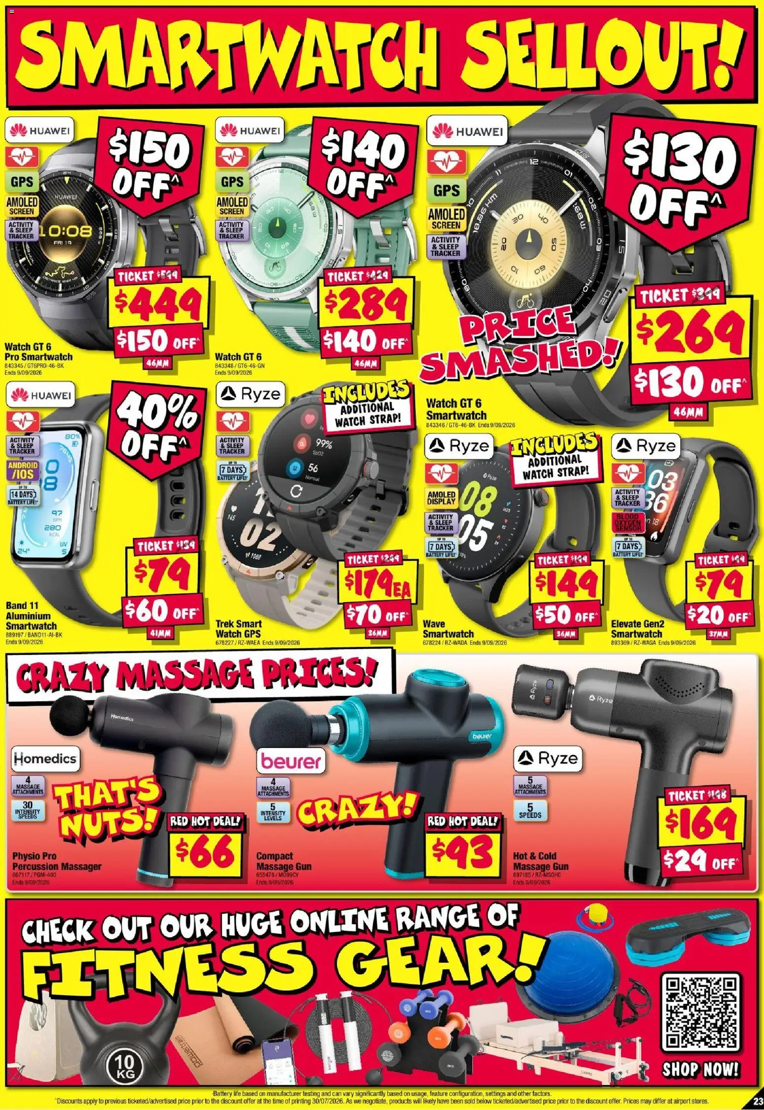 JB Hi-Fi catalogue - valid from 13/08/2026 | Page: 23 | Products: Battery, Watch, Screen, Smartwatch