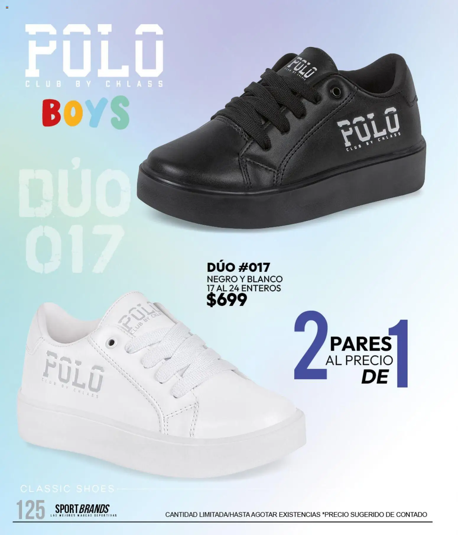Nuevas ofertas de Cklass válidas en toda la República Mexicana desde el 11/09/2026. ¡Encuentra las mejores ofertas en Cklass catálogo Sportbrands Caballero Invierno! | Página: 267