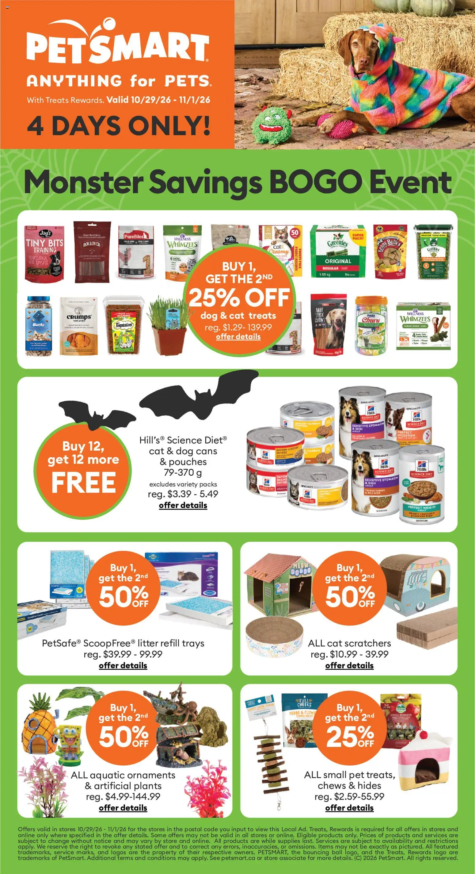 Petsmart flyer valid from Oct 29, 2026 | Page: 1