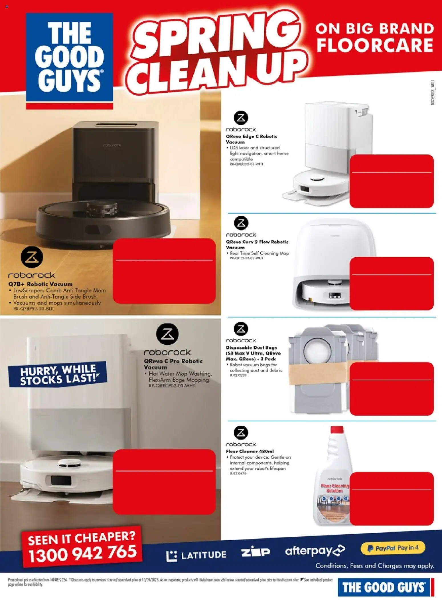 The Good Guys catalogue - valid from 10/09/2026 | Page: 7 | Products: Mop, Brush, Water, Device