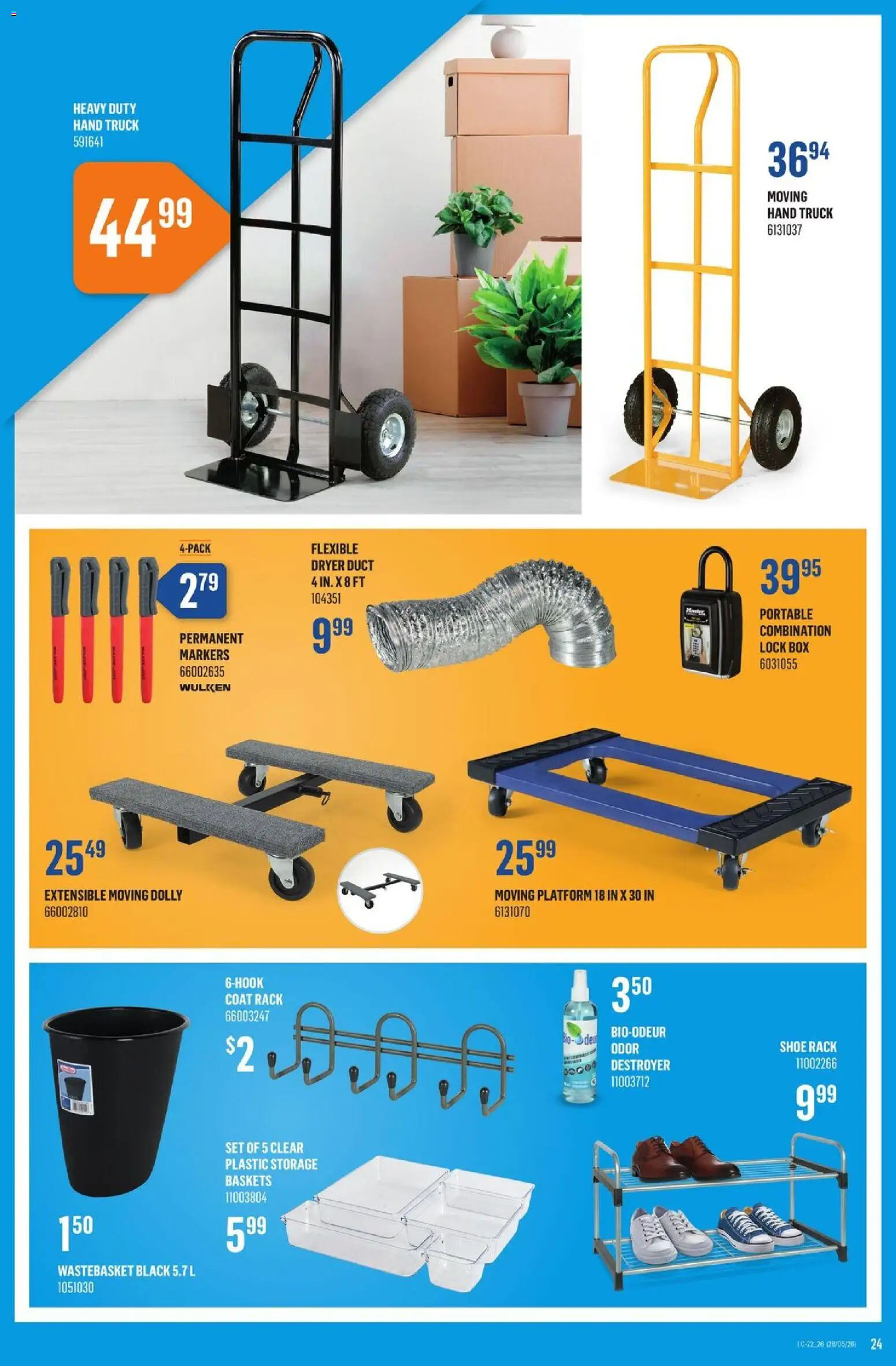 Canac flyer valid from 28.05.2026 | Page: 24 | Products: Dryer, Box, Coat