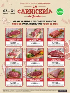 Vista previa Jumbo - La Carnicería de Jumbo válido desde el 03/08/2026