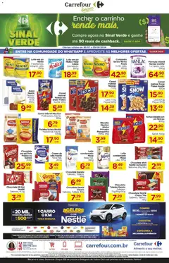 Carrefour Bairro - Ofertas da semana - Pré-Visualização do folheto da loja Carrefour Bairro, válido de 30/07/2026 | Página: 1 | Produtos: Pó, Biscoito, Leite, Cálcio