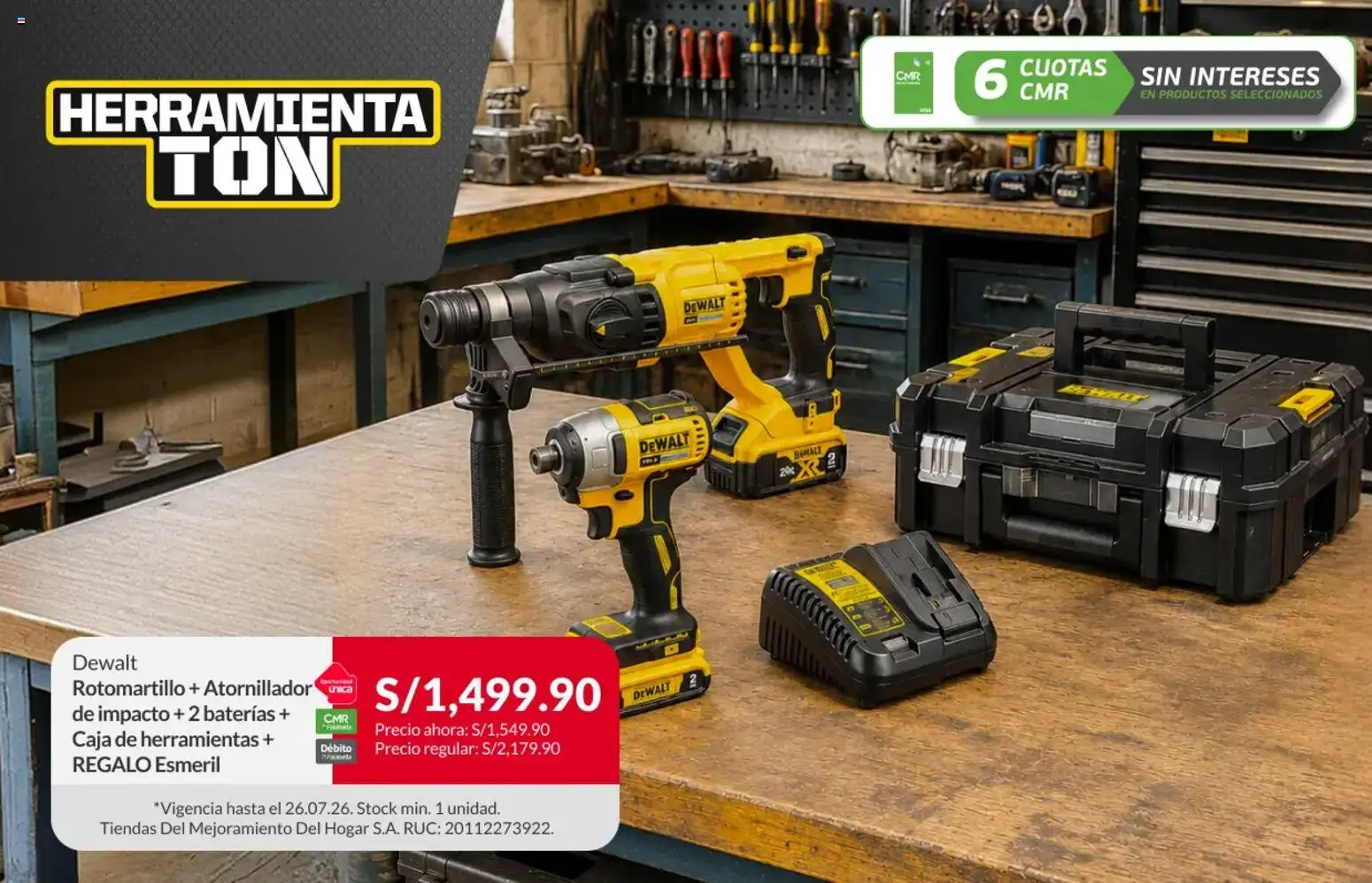 Catálogo Sodimac válido desde 20/07/2026 | Página: 4 | Productos: Caja