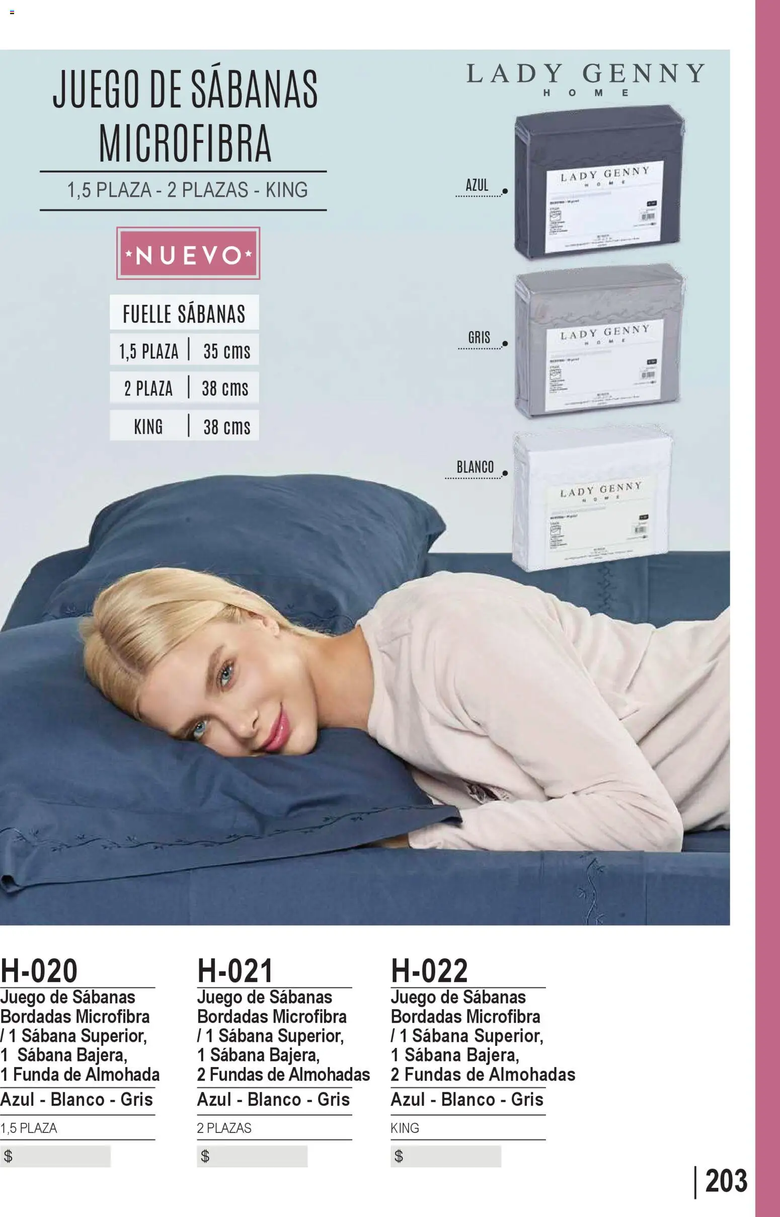 Ofertas Lady Genny │ válido desde el 09.02.2026 | Página: 205 | Productos: Almohada, Funda de almohada, Sabanas