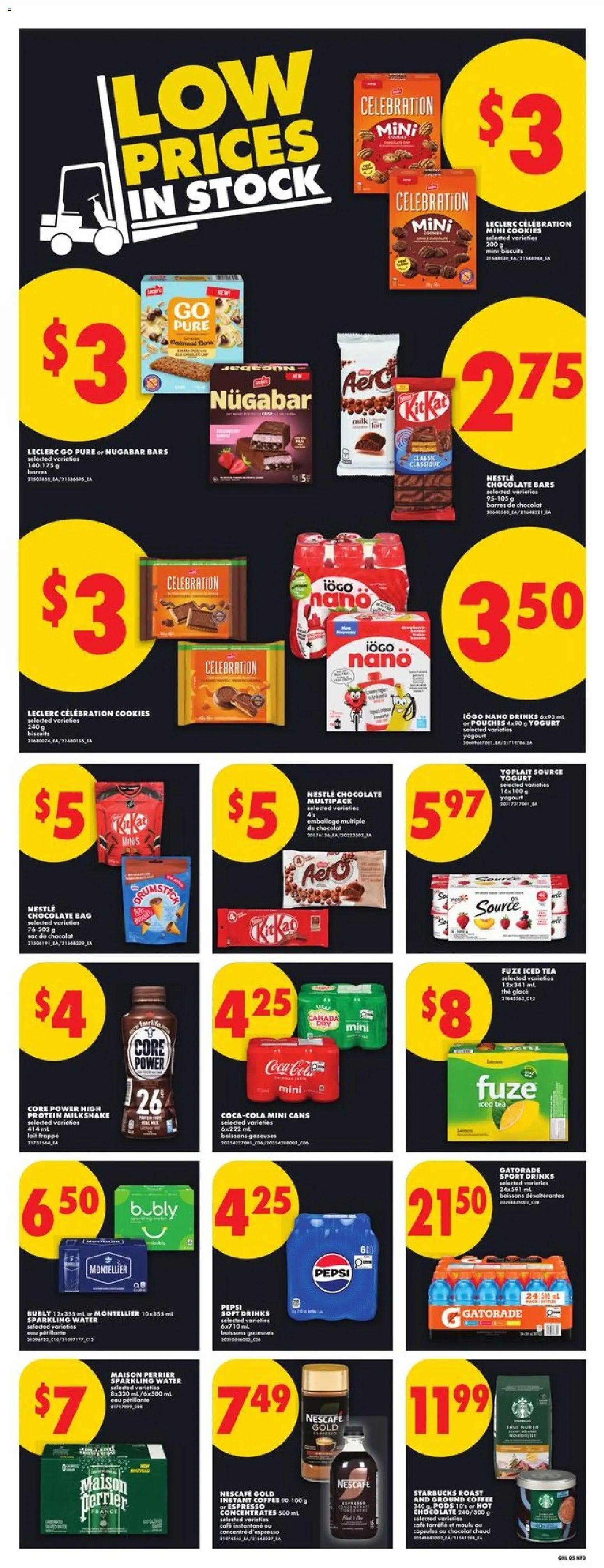 No Frills flyer valid from 21.05.2026 | Page: 10 | Products: Cookies, Bag, Yogurt, Coffee