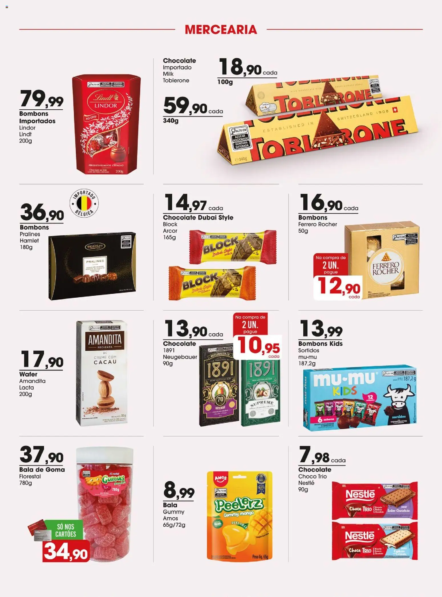 Zaffari Folheto - válido de 28/07/2026 | Página: 8 | Produtos: Chocolate, Creme, Bala, Avelã