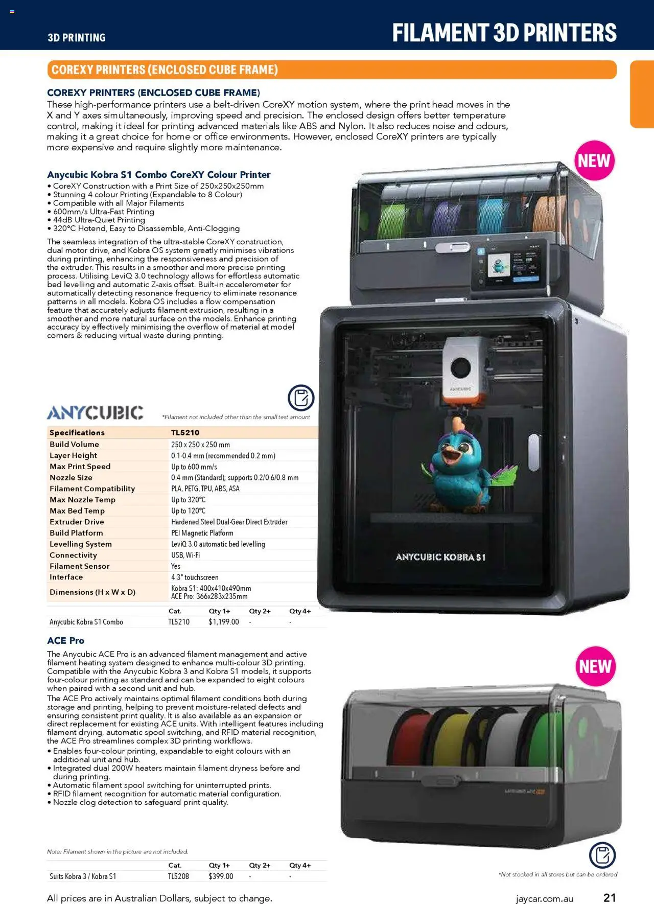 Jaycar catalogue - valid from 09.07.2025 | Page: 21 | Products: Picture, Dryness, Printer, Bed