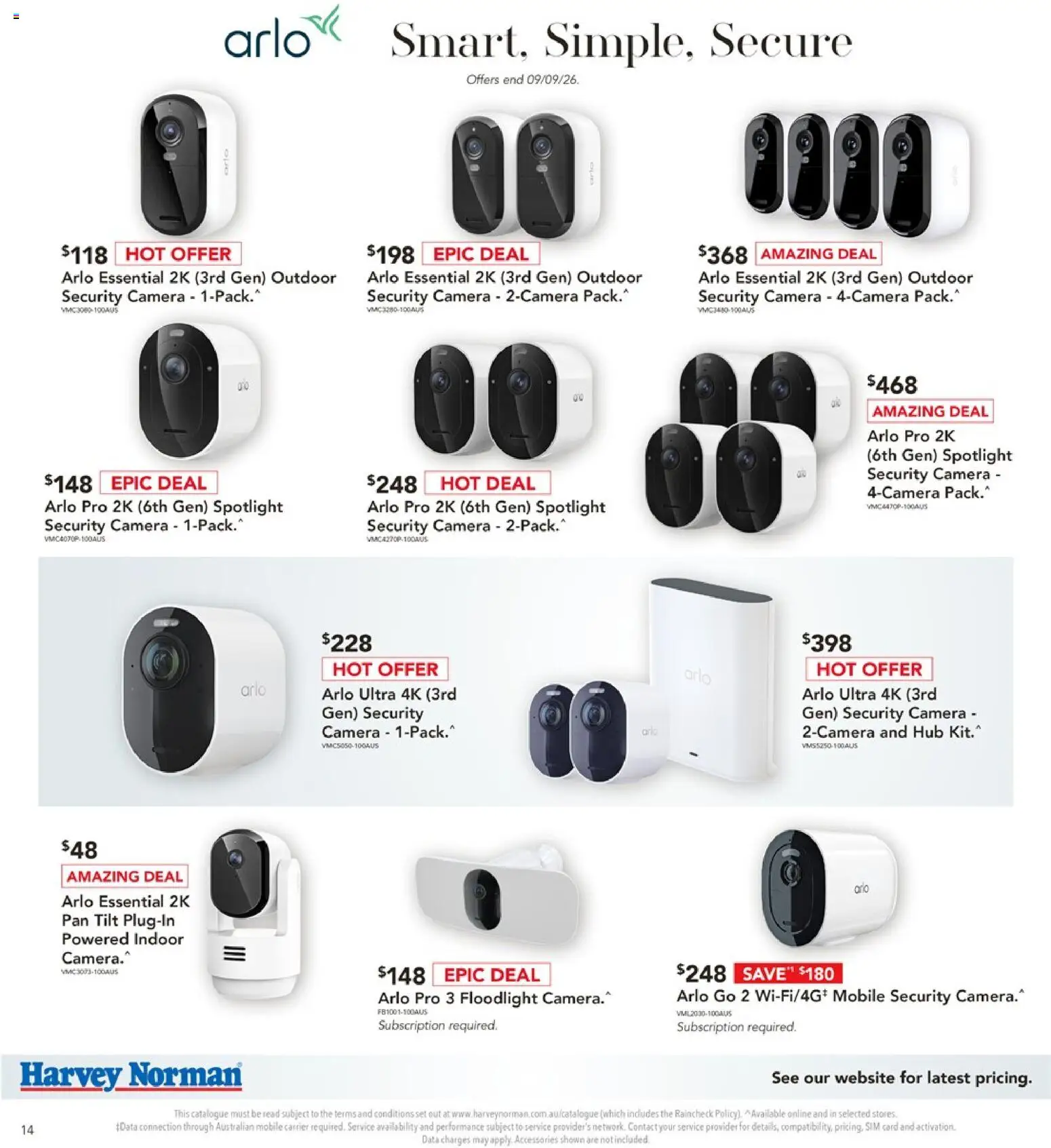 Harvey Norman catalogue - valid from 08/09/2026 | Page: 14 | Products: Accessories, Camera, Mobile
