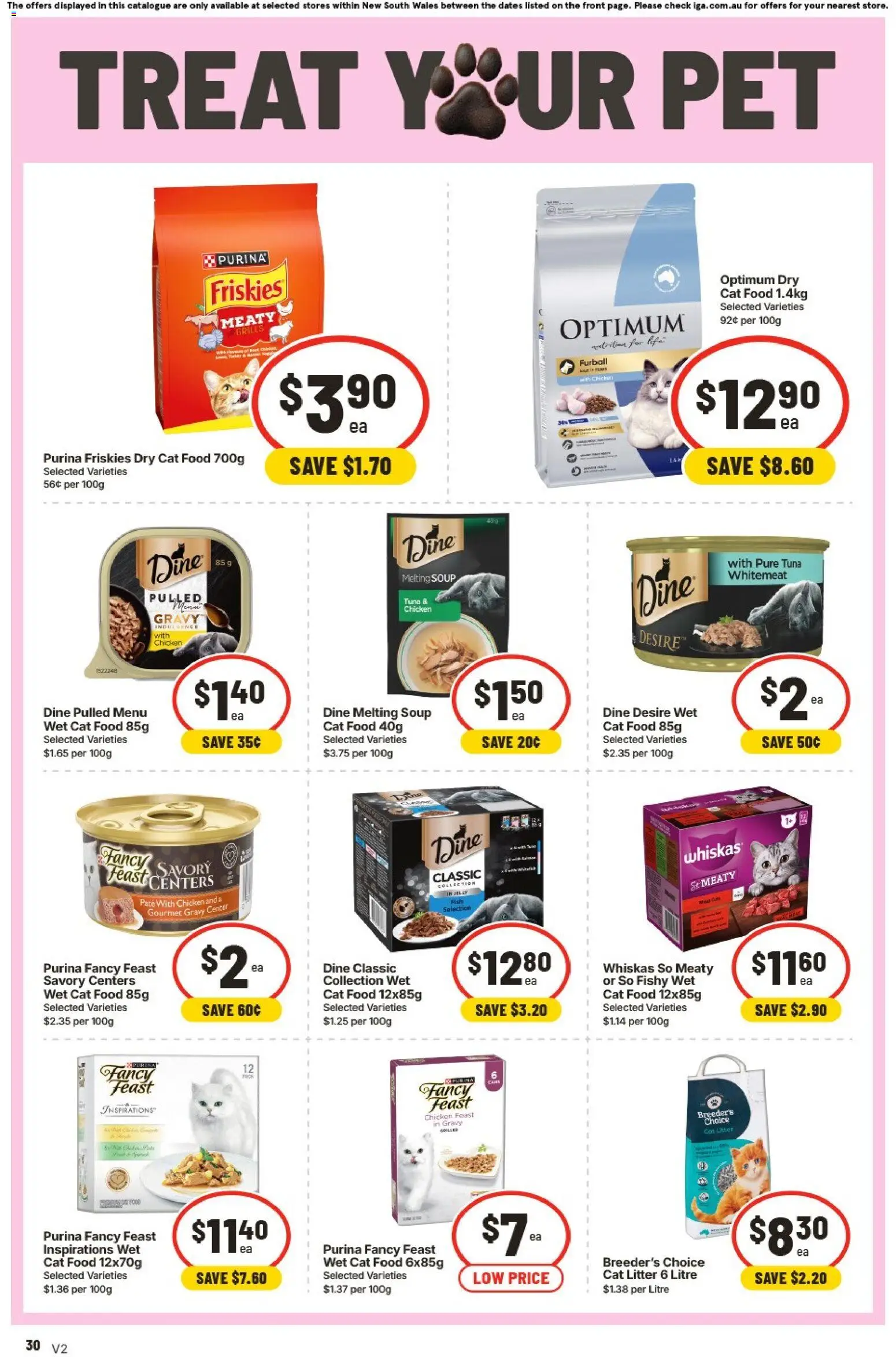 IGA catalogue - valid from 02/09/2026 | Page: 29 | Products: Cot, Cat litter, Soup, Tuna