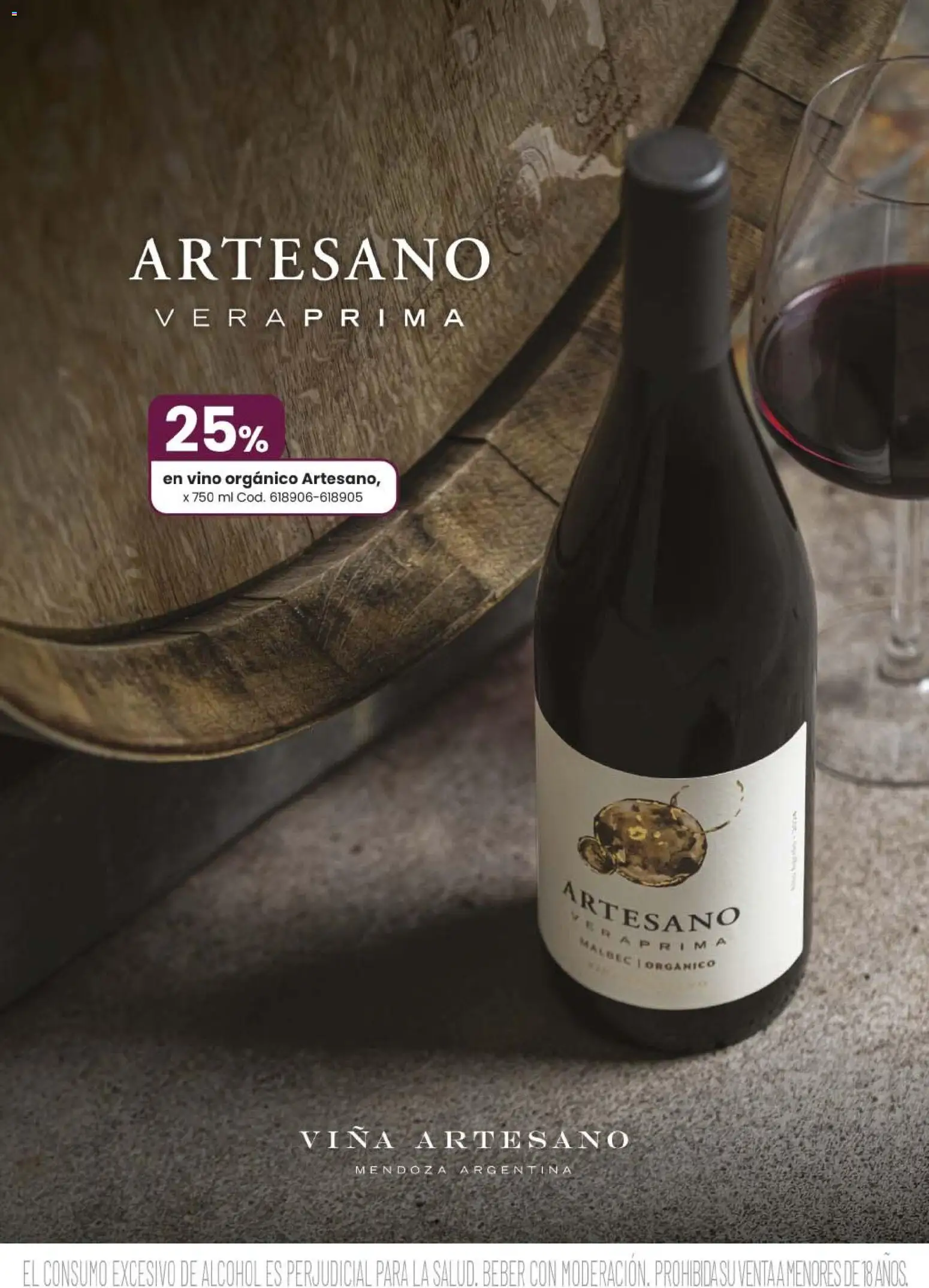 Coto - EL CONSUMO EXCESIVO DE ALCOHOL │ válido desde el 08.06.2026 | Página: 29 | Productos: Vino