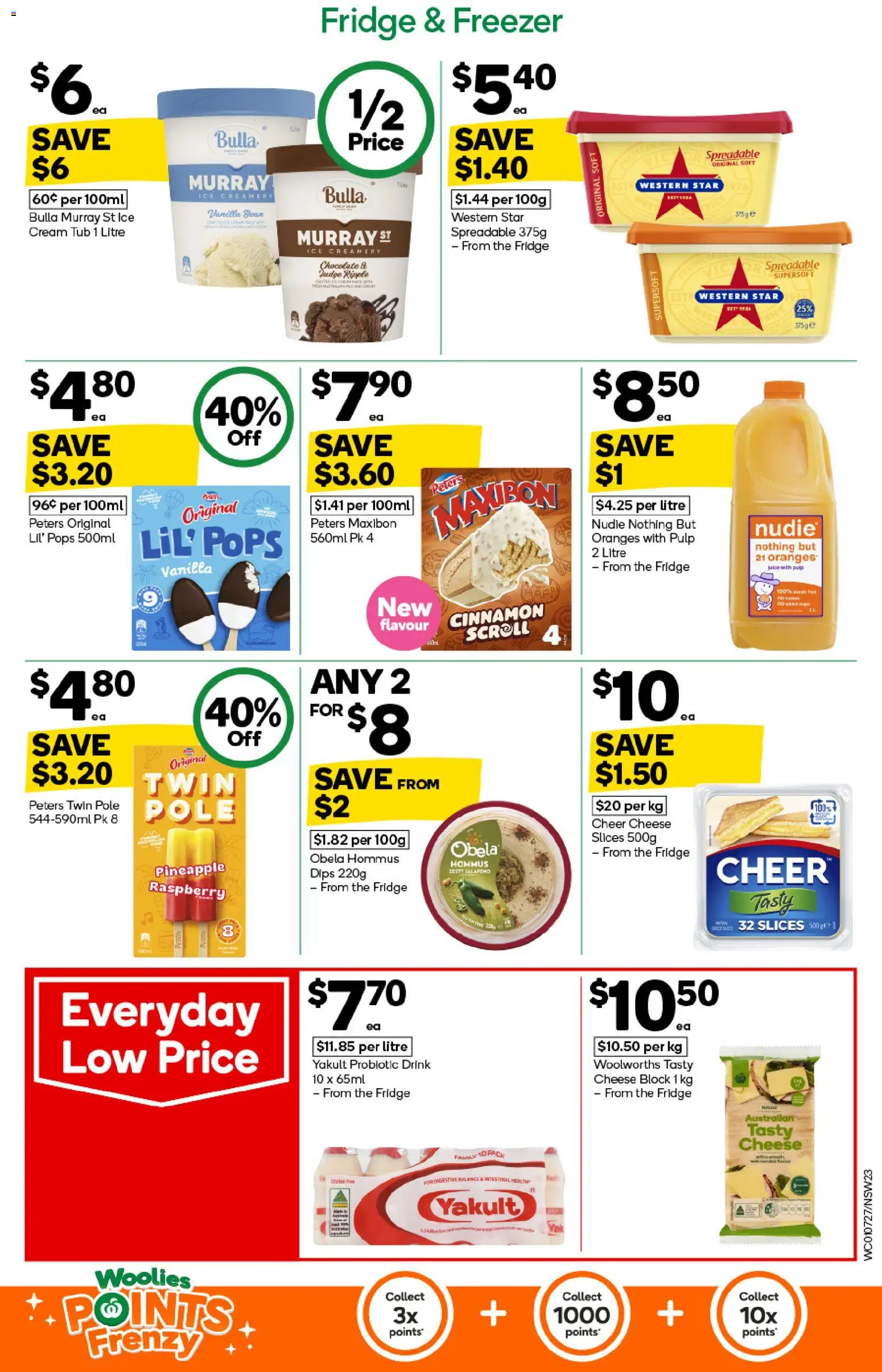 Woolworths catalogue - valid from 01/07/2026 | Page: 23 | Products: Chocolate, Oranges, Cream, Freezer