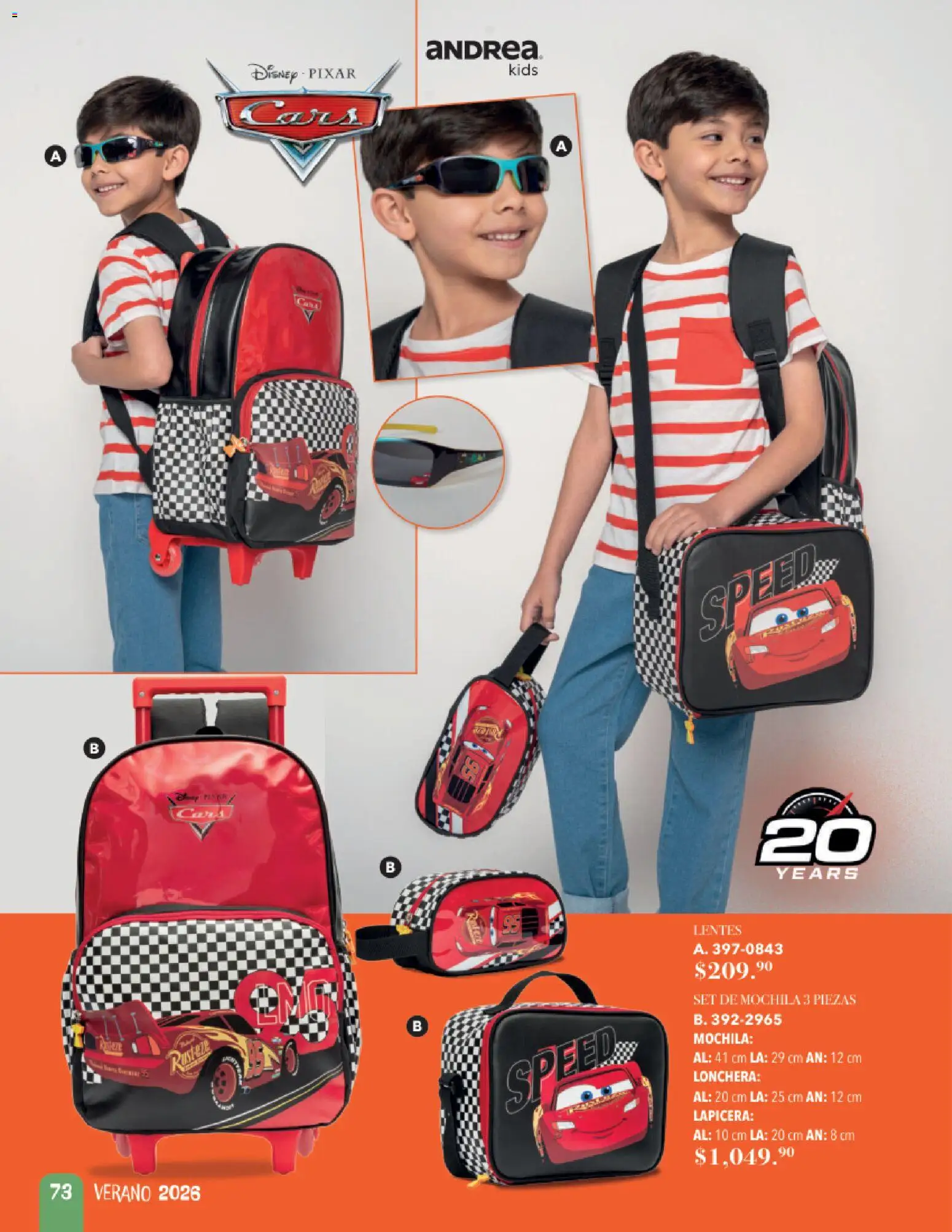 Nuevas ofertas de Andrea válidas en toda la República Mexicana desde el 24/05/2026. ¡Encuentra las mejores ofertas en Andrea catálogo Accesorios para todos! | Página: 73 | Productos: Lentes, Mochila