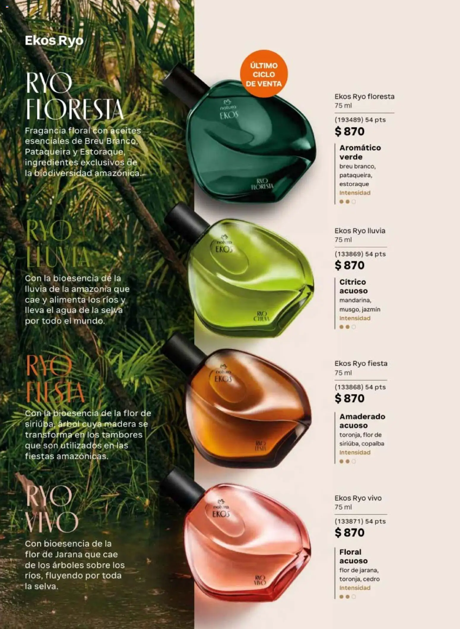 Nuevas ofertas de Natura válidas en toda la República Mexicana desde el 10/07/2026. ¡Encuentra las mejores ofertas en Natura campaña 11 2026! | Página: 37 | Productos: Agua, Ingredientes, Fragancia, Sobre