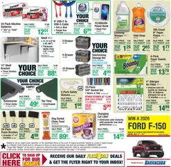 Preview of Menards weekly ads valid from 07/02/2026 | Page: 21 | Products: Vinegar, Cat Litter, Soap, Air Filter