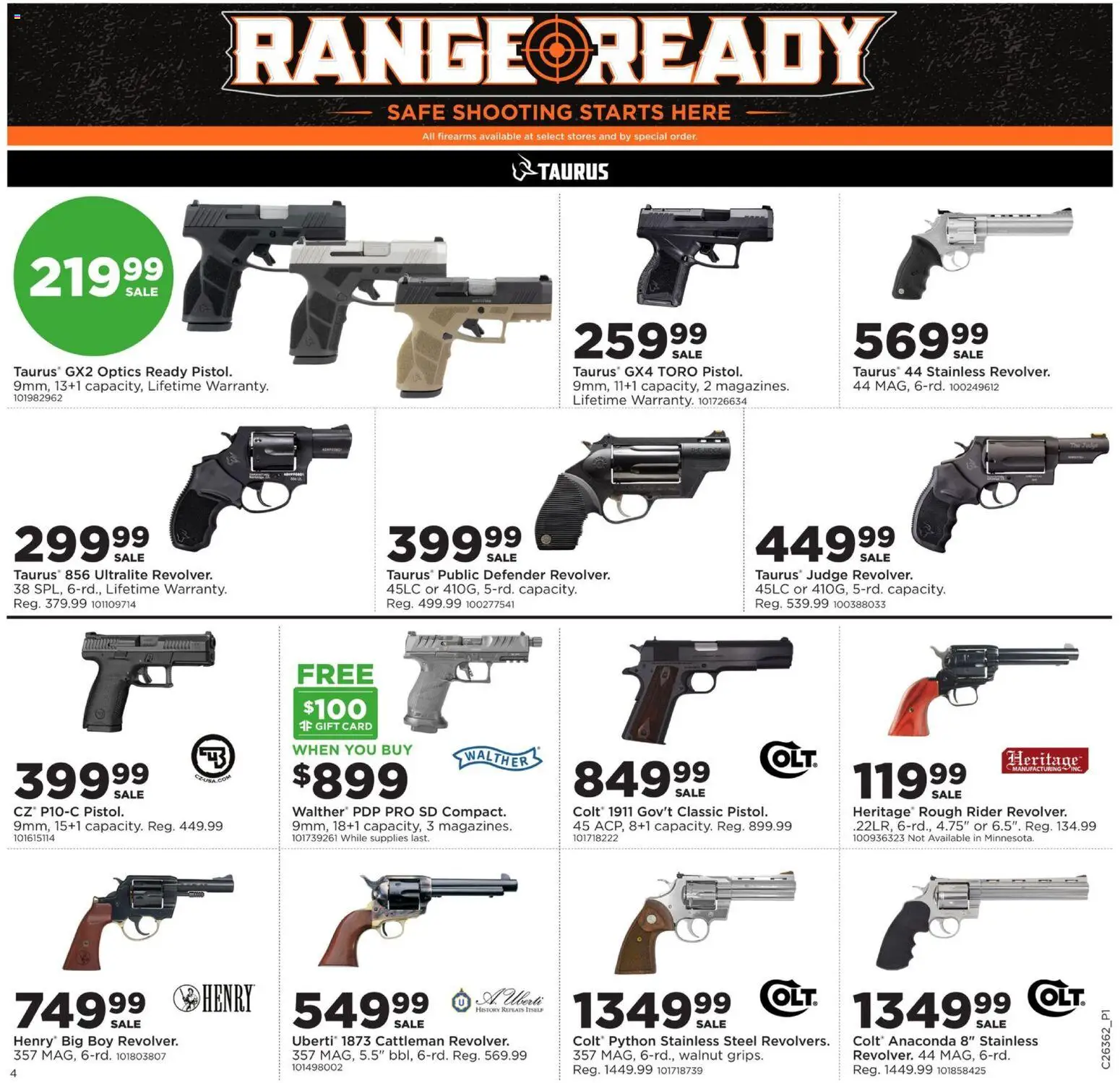 Mills Fleet Farm Ad - valid from 08/31/2026 | Page: 4 | Products: Safe