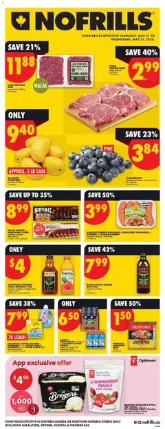 Preview of No Frills weekly flyer - AB from shop No Frills valid from 21.05.2026