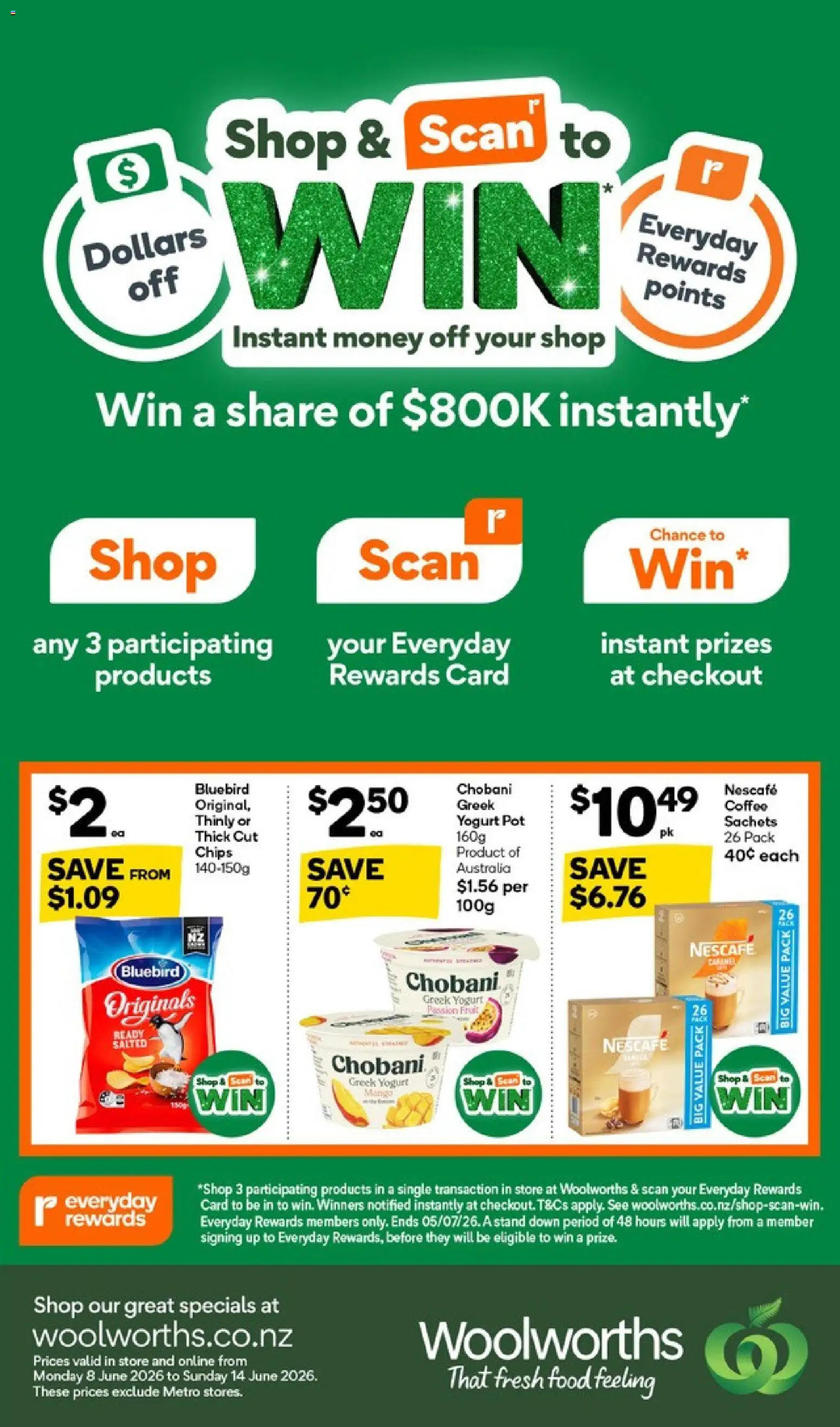 Woolworths catalogue from 08.06.2026 | Page: 1