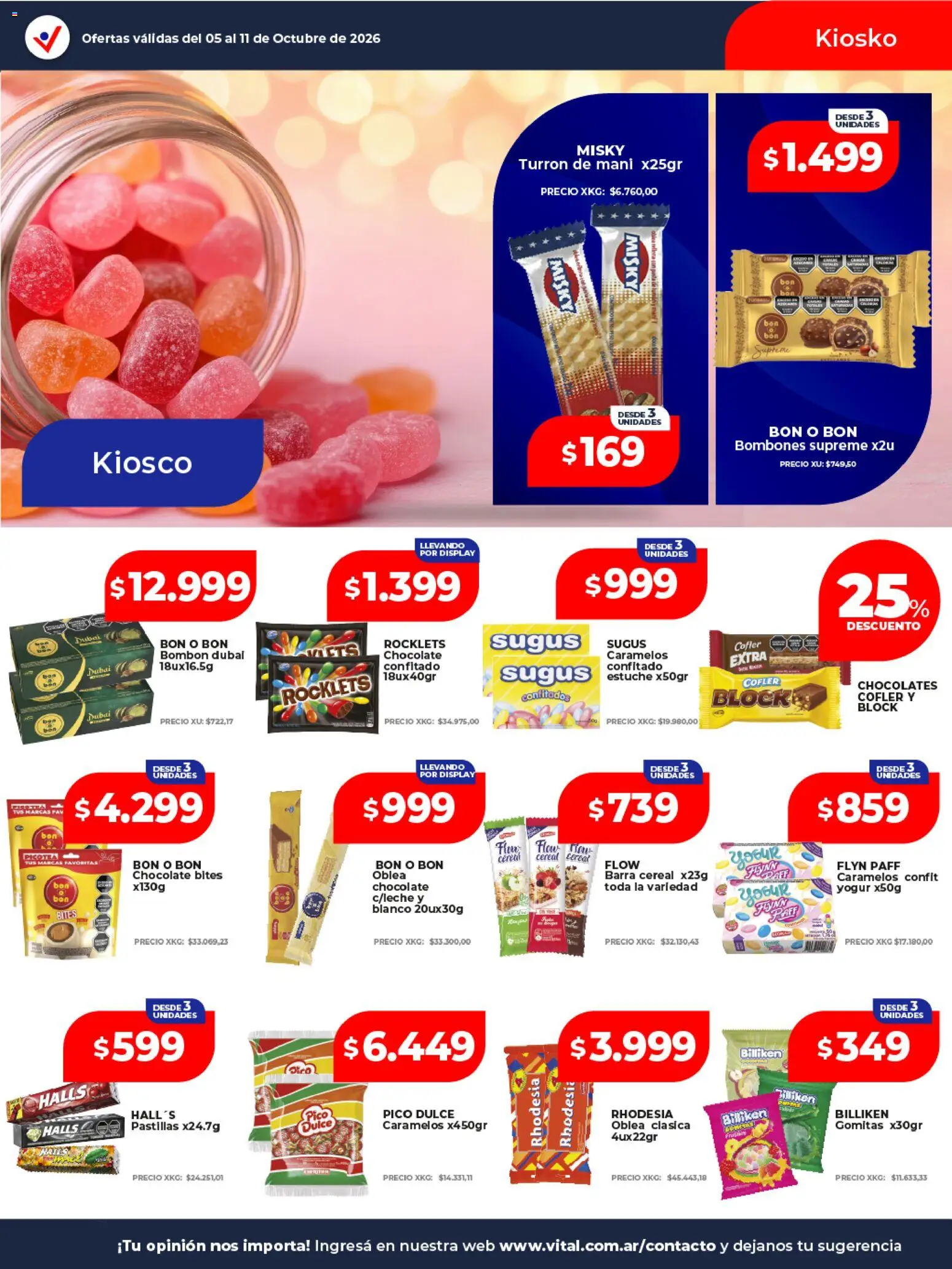 Vital - Ofertas │ válido desde el 05/10/2026 | Página: 22