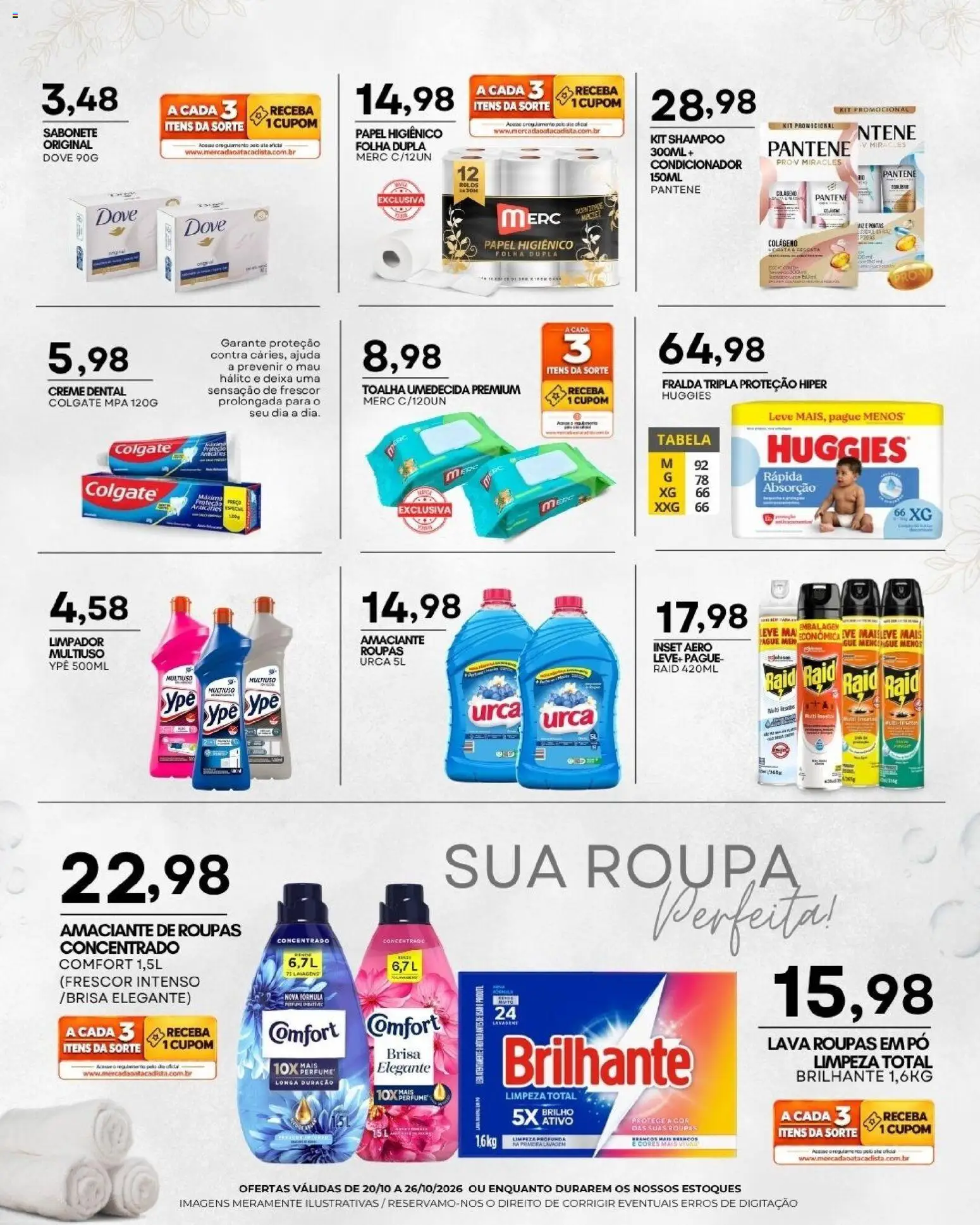 Mercadão Atacadista Folheto - válido de 20/10/2026 | Página: 12