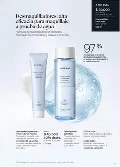 Yanbal catálogo -  Vista previa de la revista de la tienda Yanbal valido desde el 18/07/2026 | Página: 91 | Productos: Agua, Sobre, Maquillaje