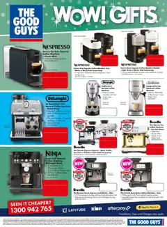 Preview of The Good Guys catalogue FATHERS DAY - valid from 18/08/2026 | Page: 17 | Products: Cups, Milk, Coffee, Salt