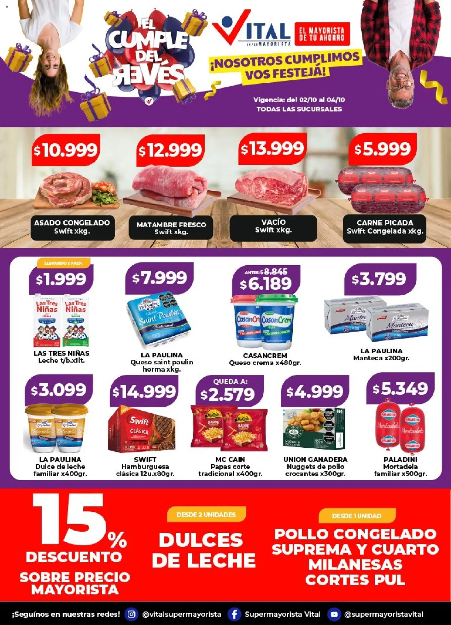 Vital - Ofertas fin San Justo │ válido desde el 02/10/2026 | Página: 2