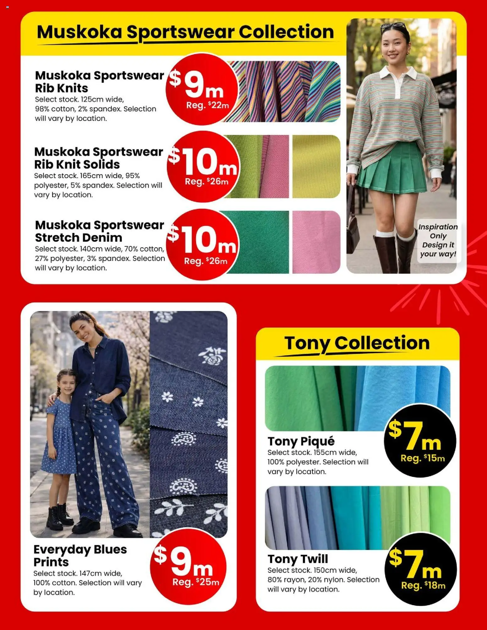 Fabricland flyer valid from Aug 1, 2026 | Page: 3