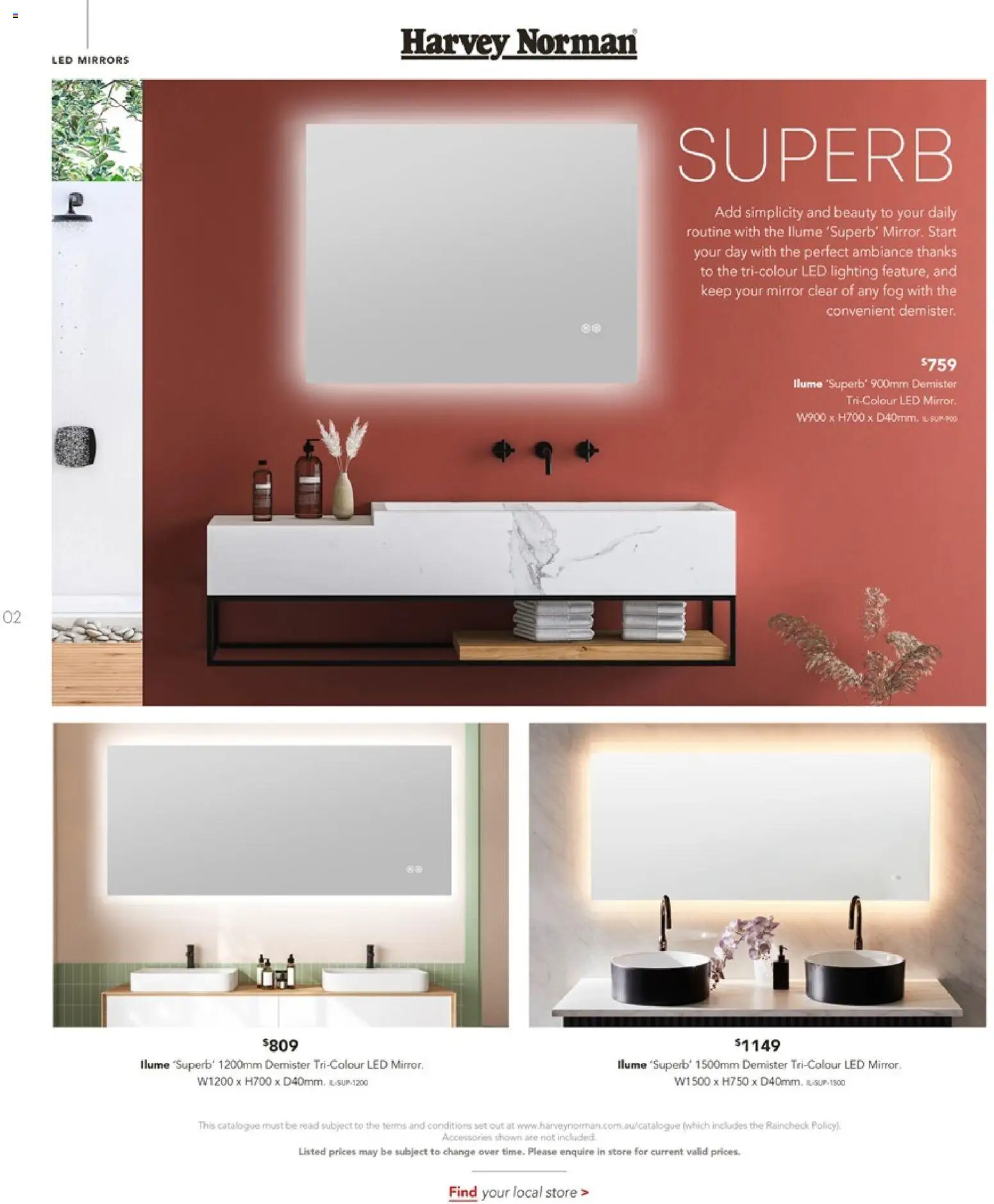 Harvey Norman catalogue - valid from 05.02.2026 | Page: 2 | Products: Mirror, Accessories
