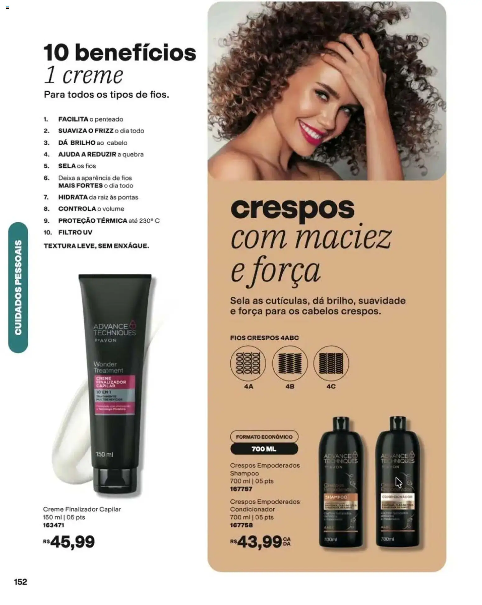 Avon Folheto - válido de 12/10/2026 | Página: 154 | Produtos: Shampoo, Condicionador, Creme