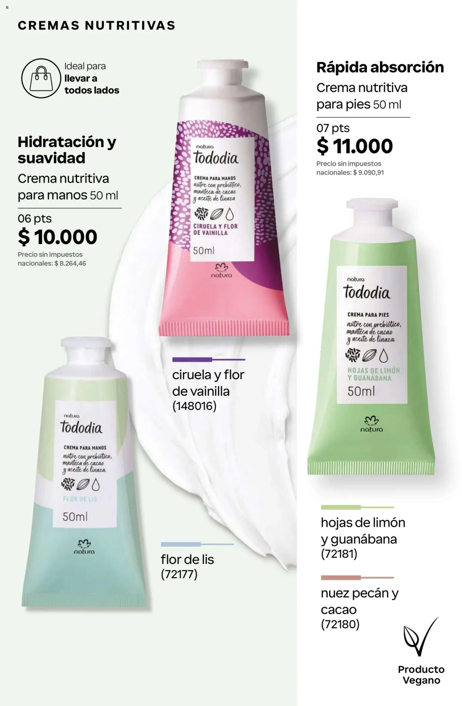 Catálogo Natura Ciclo 10 │ válido desde el 30/06/2026 | Página: 199 | Productos: Limón, Nuez, Cacao, Crema