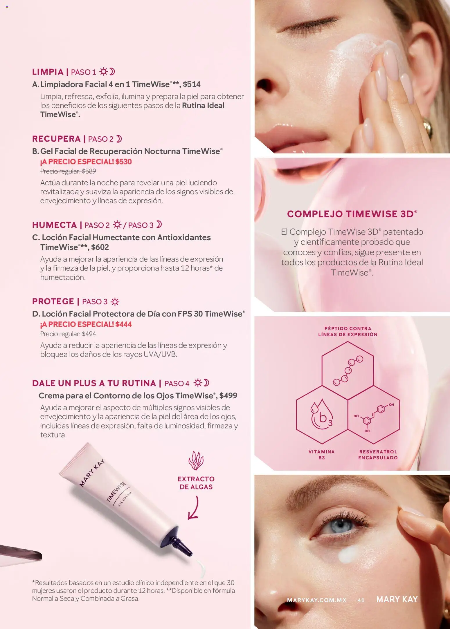Nuevas ofertas de Mary Kay válidas en toda la República Mexicana desde el 01.05.2026. ¡Encuentra las mejores ofertas en Catálogo Mary Kay Mayo Junio 2026! | Página: 41