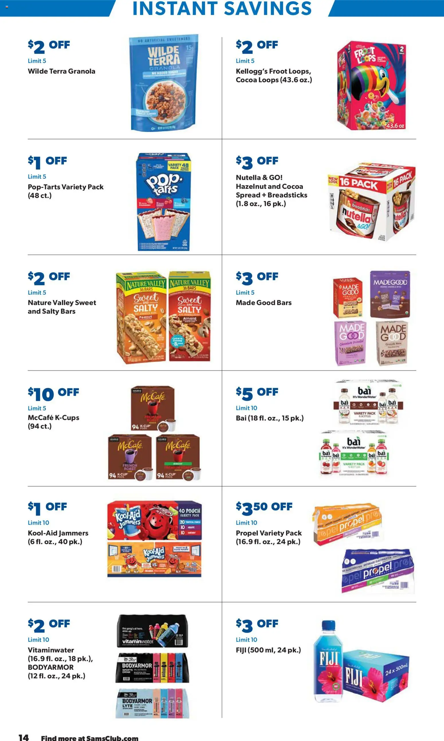 Sam's Club Instant Savings Book March - valid from 18.03.2026 | Page: 14