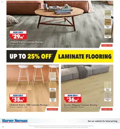 Preview of Harvey Norman catalogue Flooring Clearance - valid from 01/07/2026 | Page: 12 | Products: Flooring, Accessories