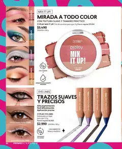 Catálogo CyZone Campaña 10 válido desde el 01.06.2026 | Página: 84 | Productos: Mate, Delineador, Aceite