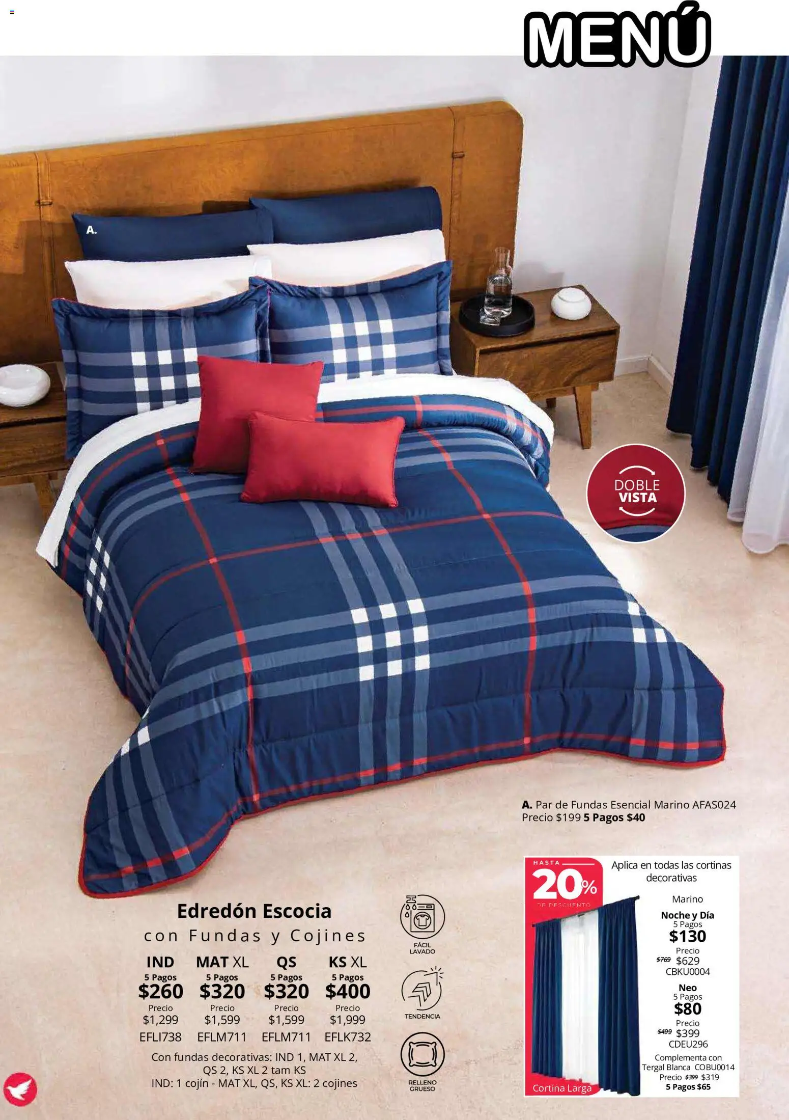 Nuevas ofertas de Colchas Concord válidas en toda la República Mexicana desde el 15/10/2026. ¡Encuentra las mejores ofertas en Colchas Concord catálogo! | Página: 4
