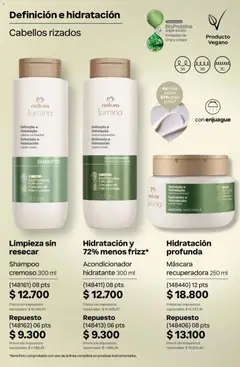 Vista previa Catálogo Natura Ciclo 10 válido desde el 30/06/2026 | Página: 260 | Productos: Máscara, Shampoo, Acondicionador