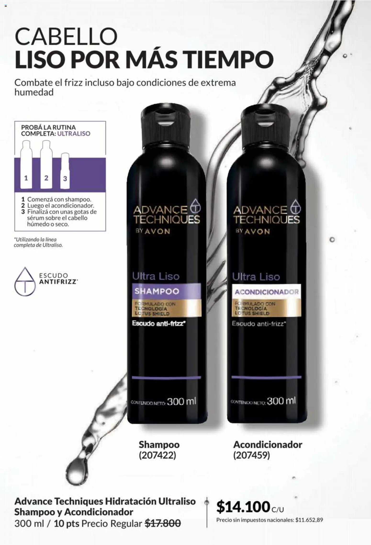 Catálogo AVON Campaña 5/2026 │ válido desde el 01.05.2026 | Página: 183 | Productos: Sobre, Serum, Shampoo, Acondicionador