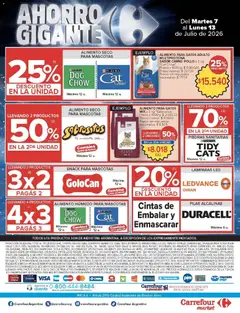Vista previa Carrefour ofertas válido desde el 07/07/2026 | Página: 57 | Productos: Teléfono, Sobre, Pilas, Pollo
