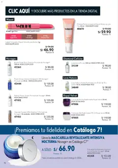 Vista previa de folleto Oriflame catálogo - Campaña 6 de la Oriflame válido desde 18.04.2026 | Página: 70 | Productos: Aceite, Té, Crema