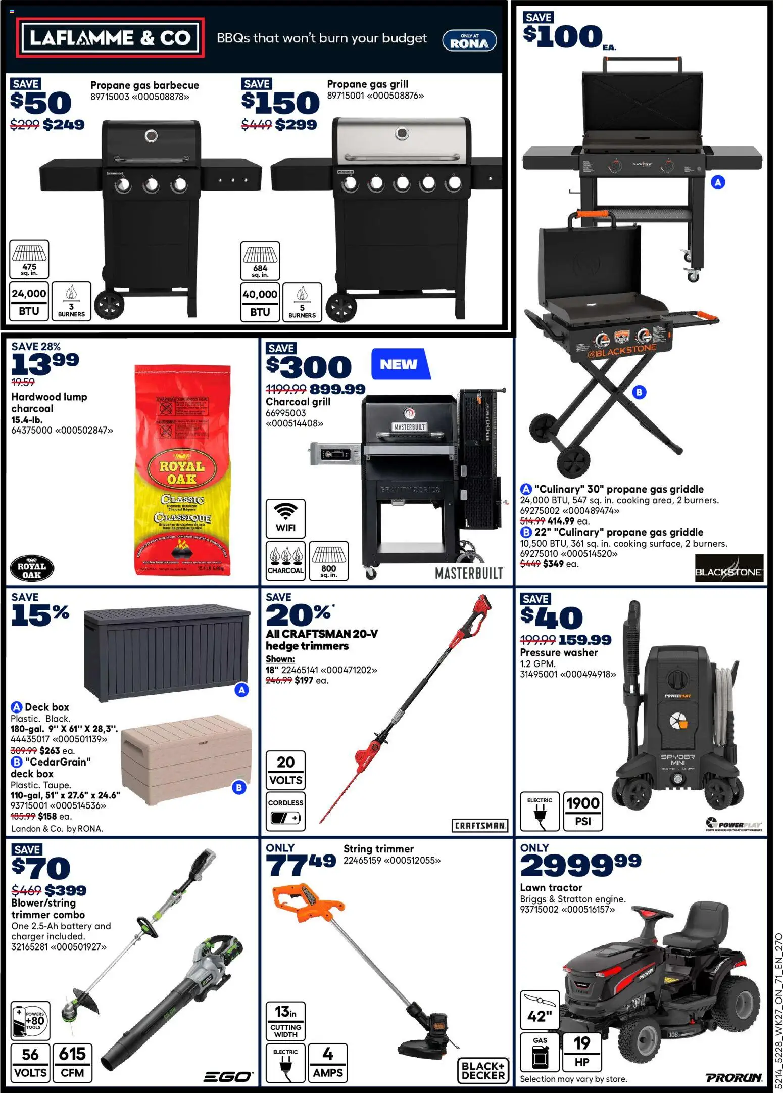 Rona flyer valid from Jul 30, 2026 | Page: 7