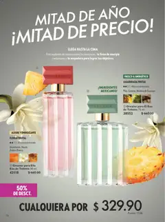 Vista previa de Oriflame campaña 10 2026, nuevo folleto de la tienda, válido en México a partir del 11/07/2026 | Página: 26 | Productos: Té, Eau de toilette