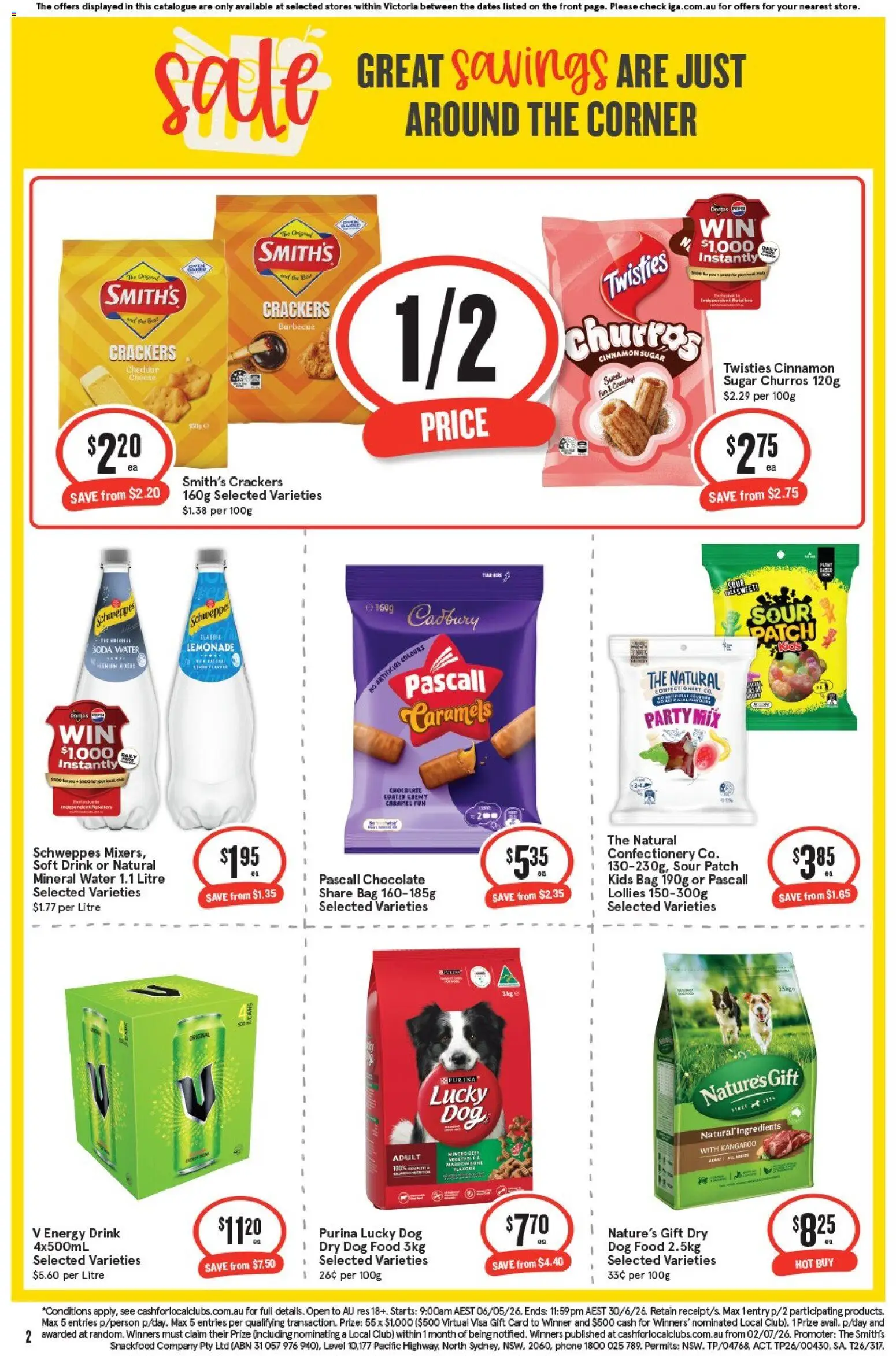 IGA catalogue - valid from 20.05.2026 | Page: 3 | Products: Plant, Dog food, Water, Bag